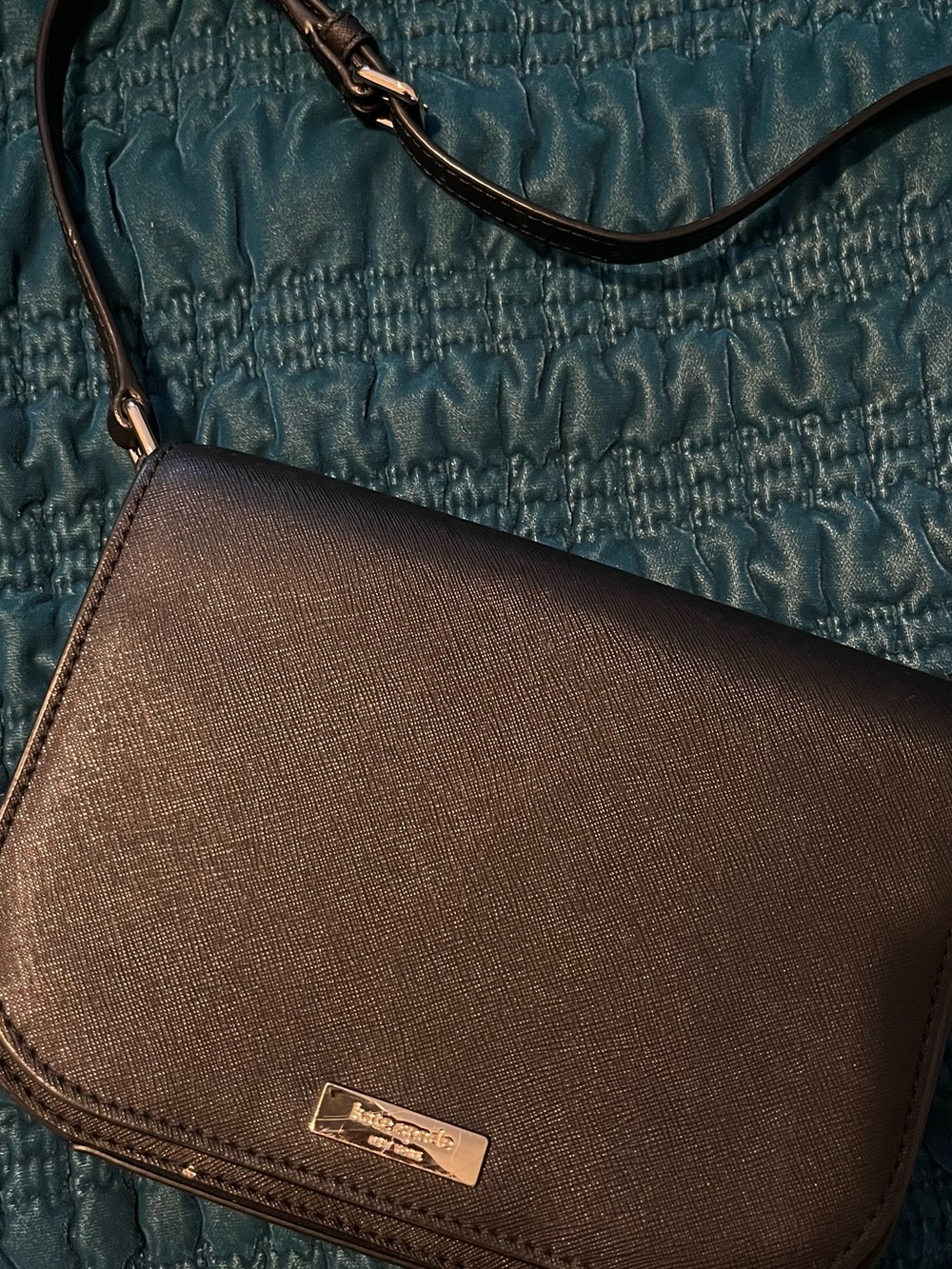Kate Spade Crossbody Shoulder Bag with Gold Accent